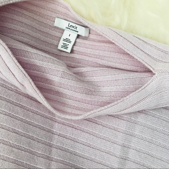 Lewit Ribbed Cashmere Sweater - Picture 3 of 5